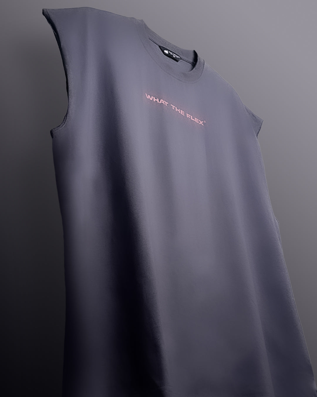 Provider Grey Cotton Boxy Vest