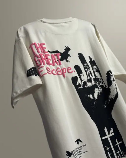 The Great Escape Heavyweight White T-shirt