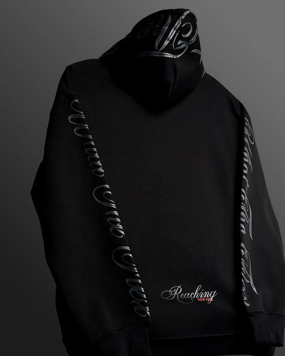 Black Angel Oversized Hoodie