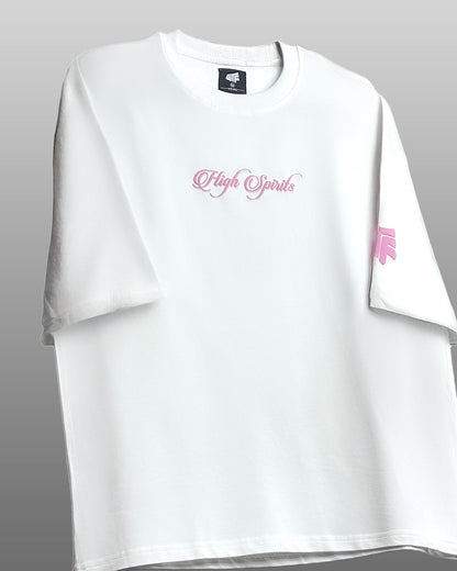 Absolute Baddie Boxy-Fit White T-shirt