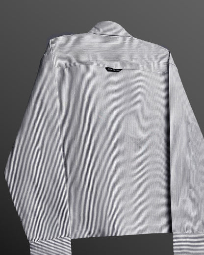 All Things Black Striped Shirt