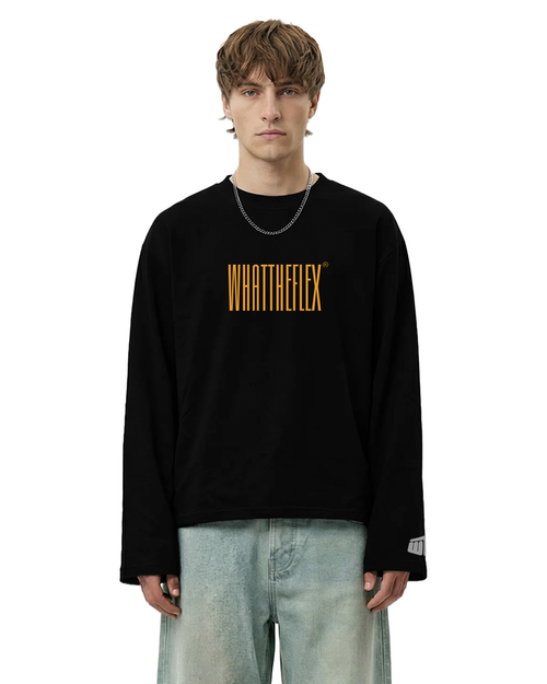Alpha Full Sleeves Boxy-Fit Tshirt