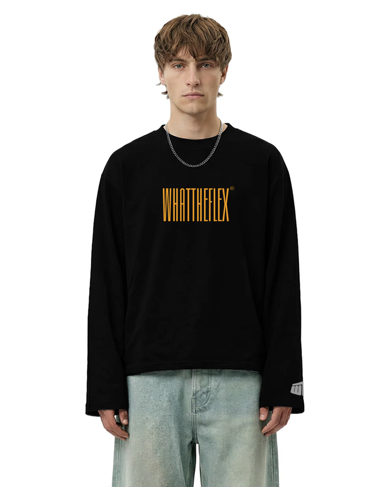 Alpha Full Sleeves Boxy-Fit Tshirt