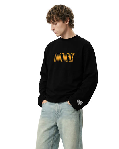 Alpha Full Sleeves Boxy-Fit Tshirt