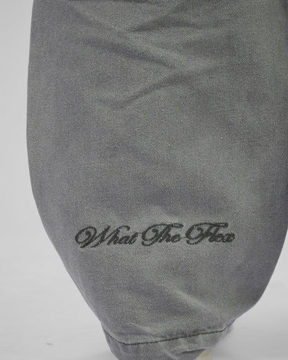 Ash Grey Baggy Jeans