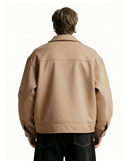 Human Made Cream Suede Jacket