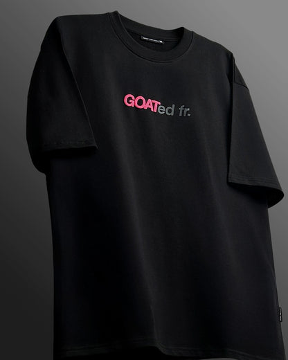 Goat Breakfast Black Heavyweight T-shirt