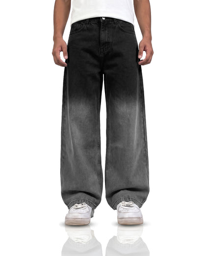 Black Therapy Baggy Jeans