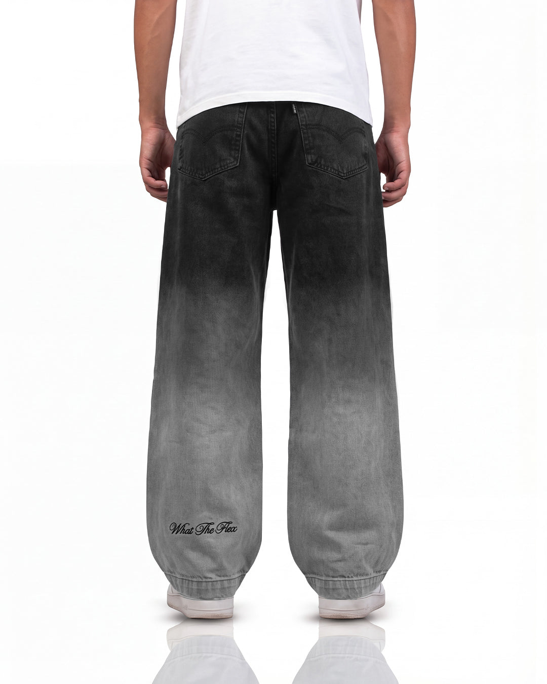 Black Therapy Baggy Jeans