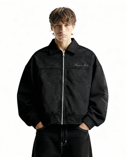 Human Made Black Suede Jacket