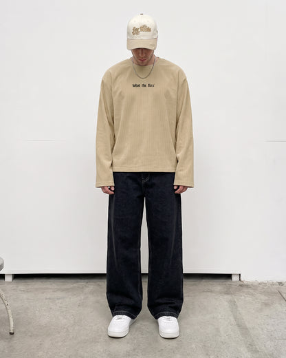Blank State Full Sleeves Ribbed T-Shirt