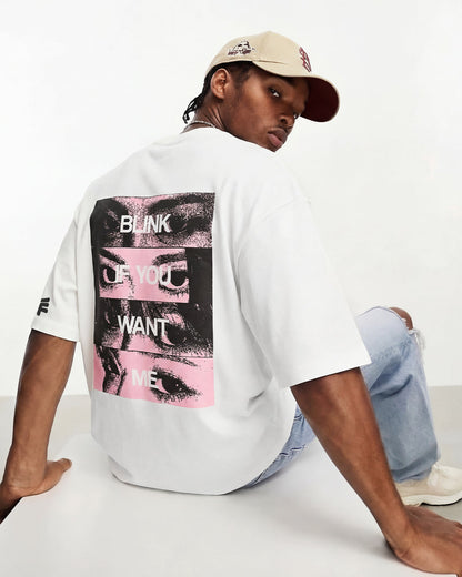 Blink Heavyweight White T-shirt