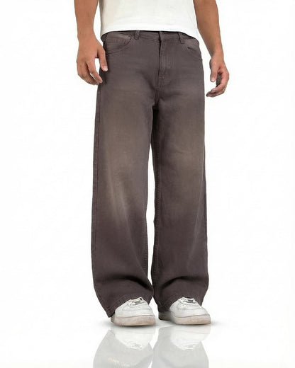 Vintage Brown Baggy Jeans