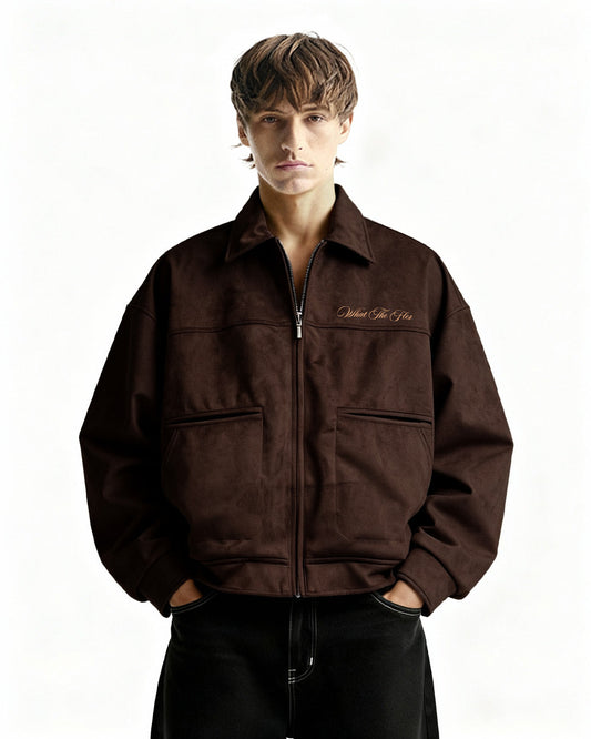 Wild Child Brown Suede Jacket