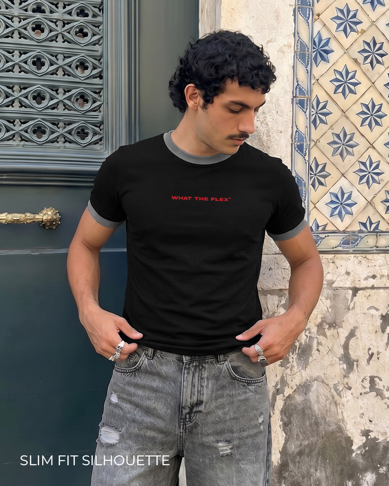 By Myself Slim Fit Ringer T-shirt