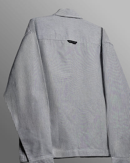 Basic Black Striped Shirt