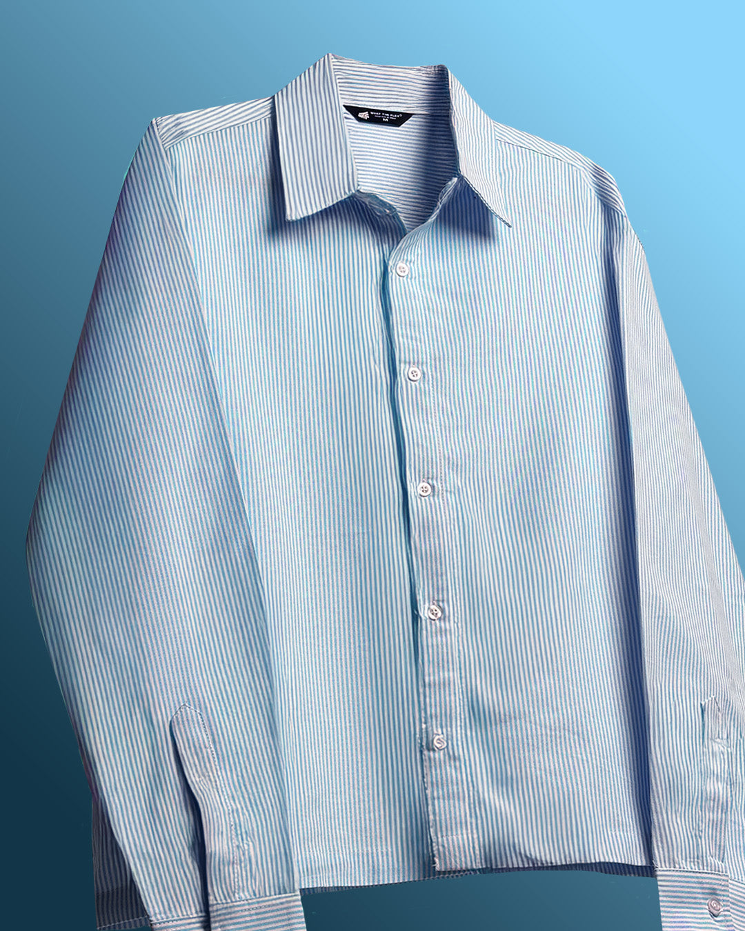 Basic Blue Store BUY Basic Blue Striped Shirt – WHAT THE FLEX