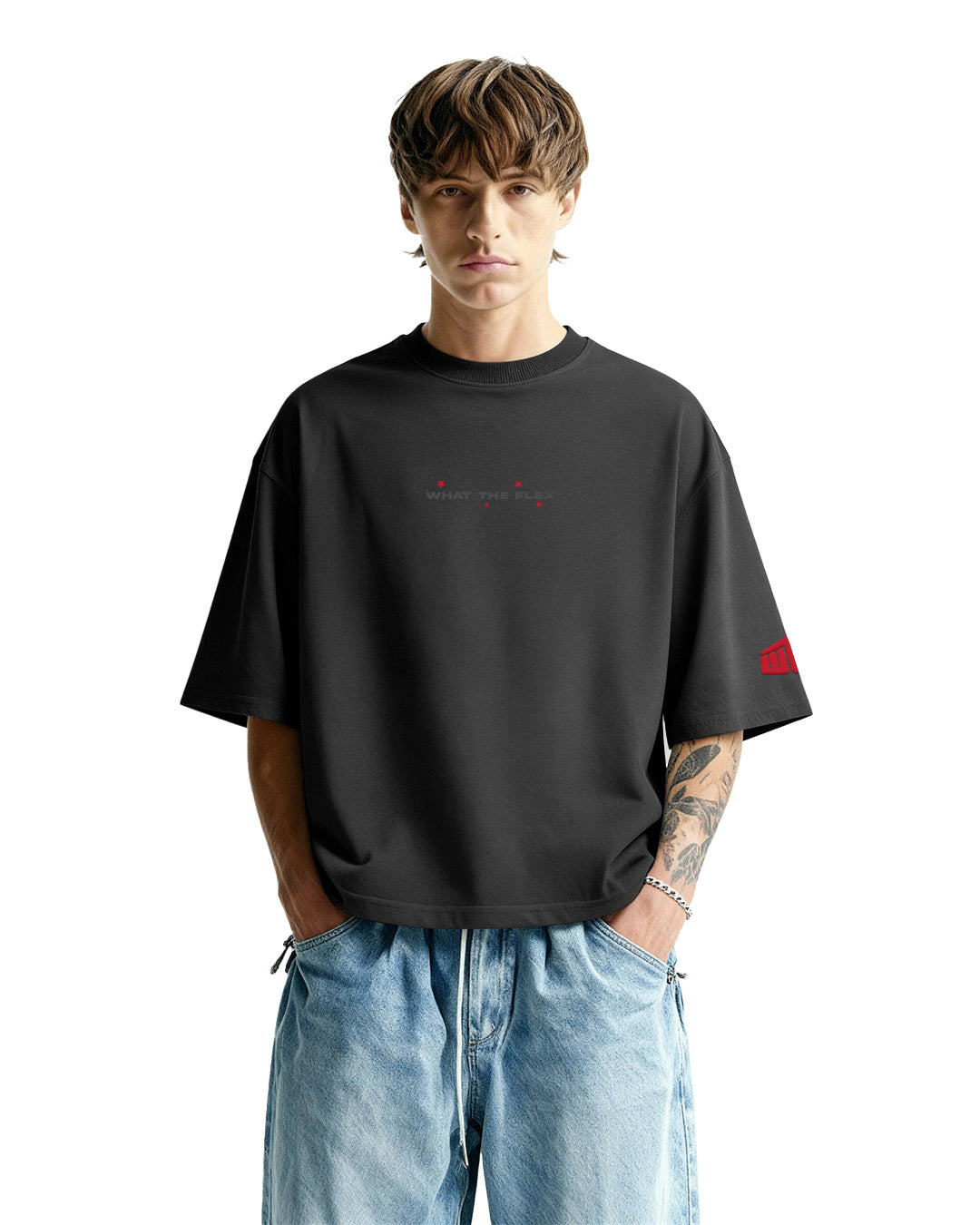 Travis Scott Black Printed Tshirt