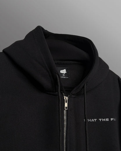 Concrete Dreams Black Zipper Hoodie