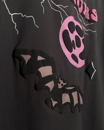 Dark Hours Grey Oversized T-shirt