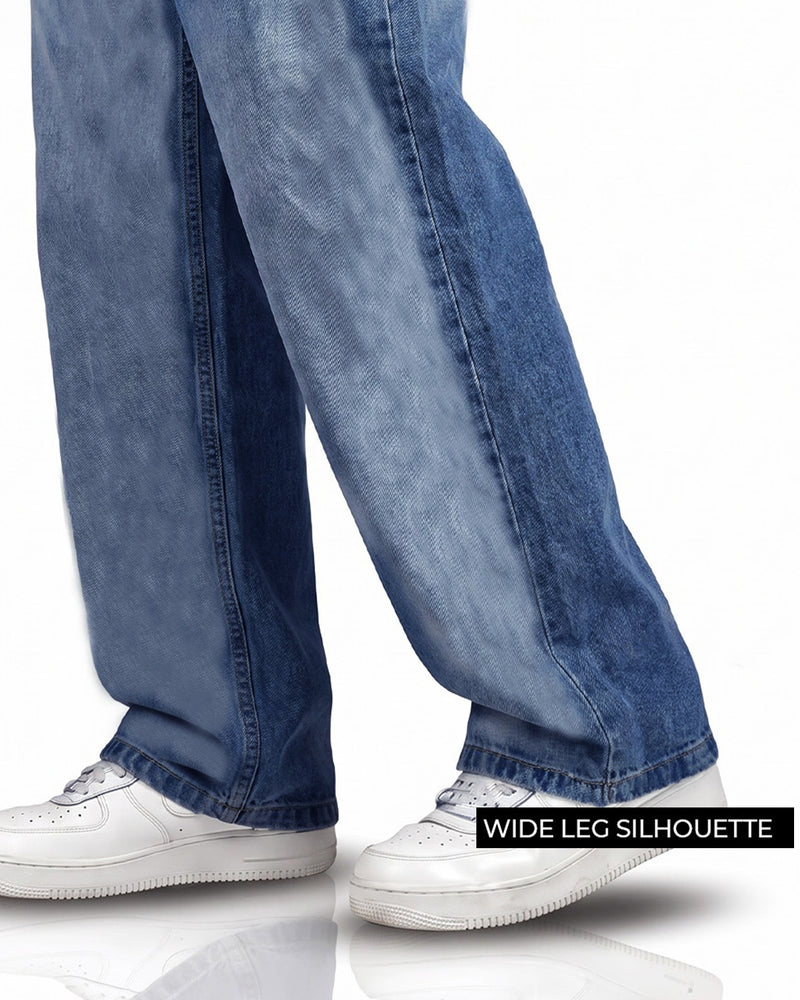 Echo Blue Baggy Jeans