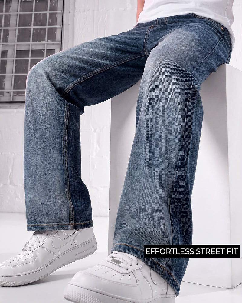 Echo Blue Baggy Jeans