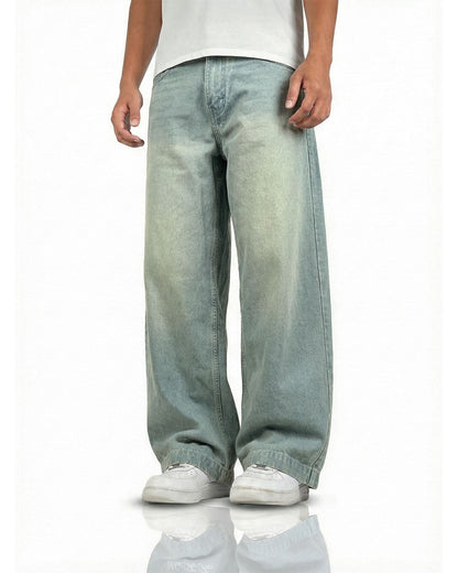 Frost Blue Baggy Jeans