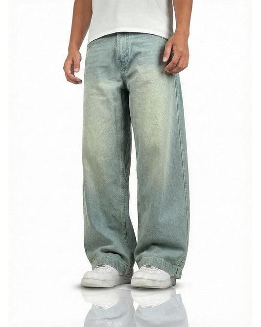 Frost Blue Baggy Jeans