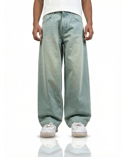 Frost Blue Baggy Jeans
