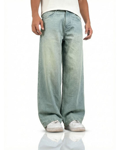 Frost Blue Baggy Jeans