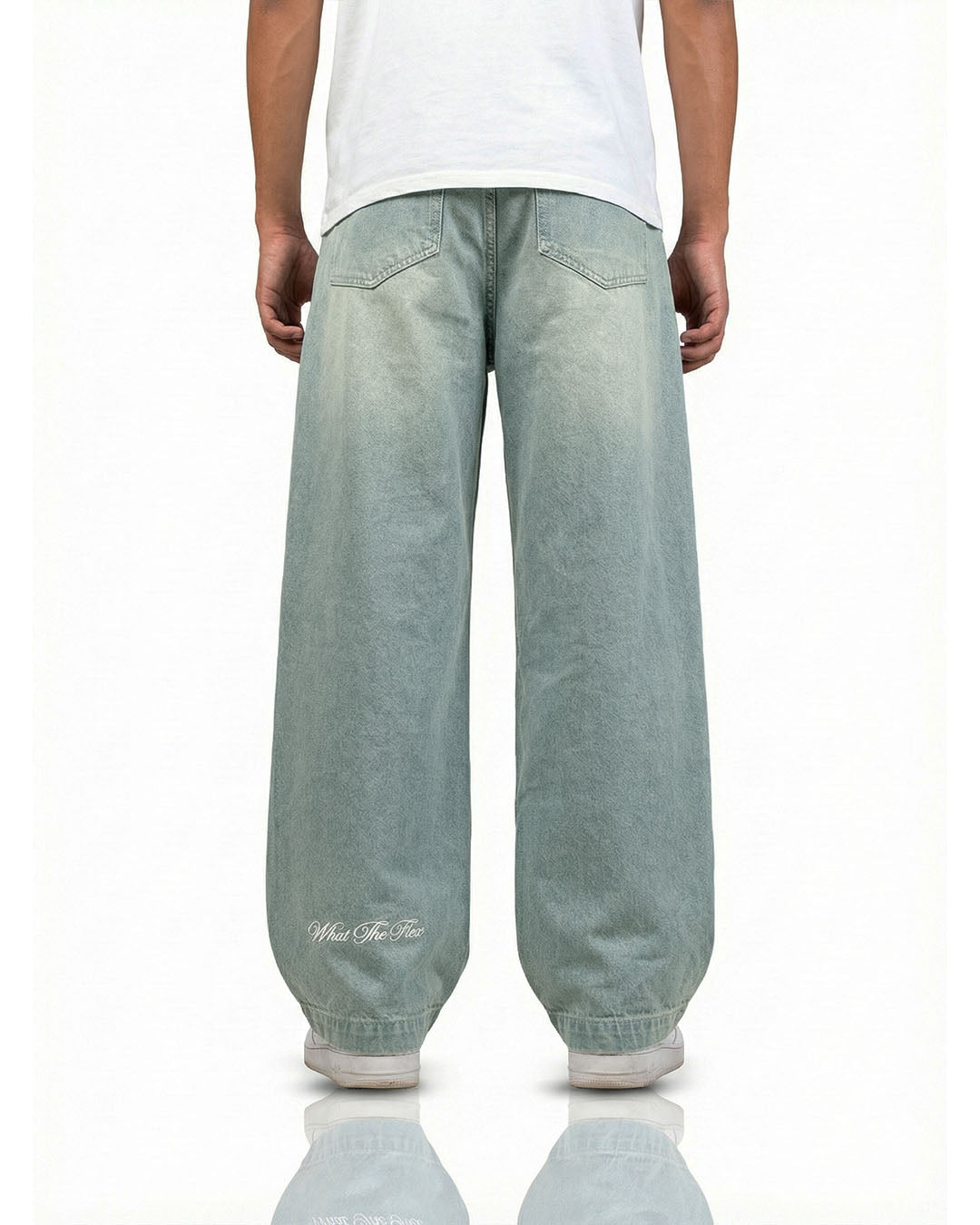Frost Blue Baggy Jeans