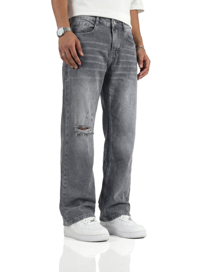 Ghost Grey Straight Cut Jeans Jeans