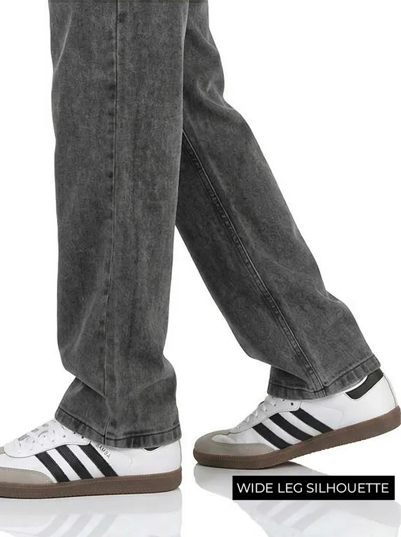 Ghost Grey Straight Cut Jeans Jeans