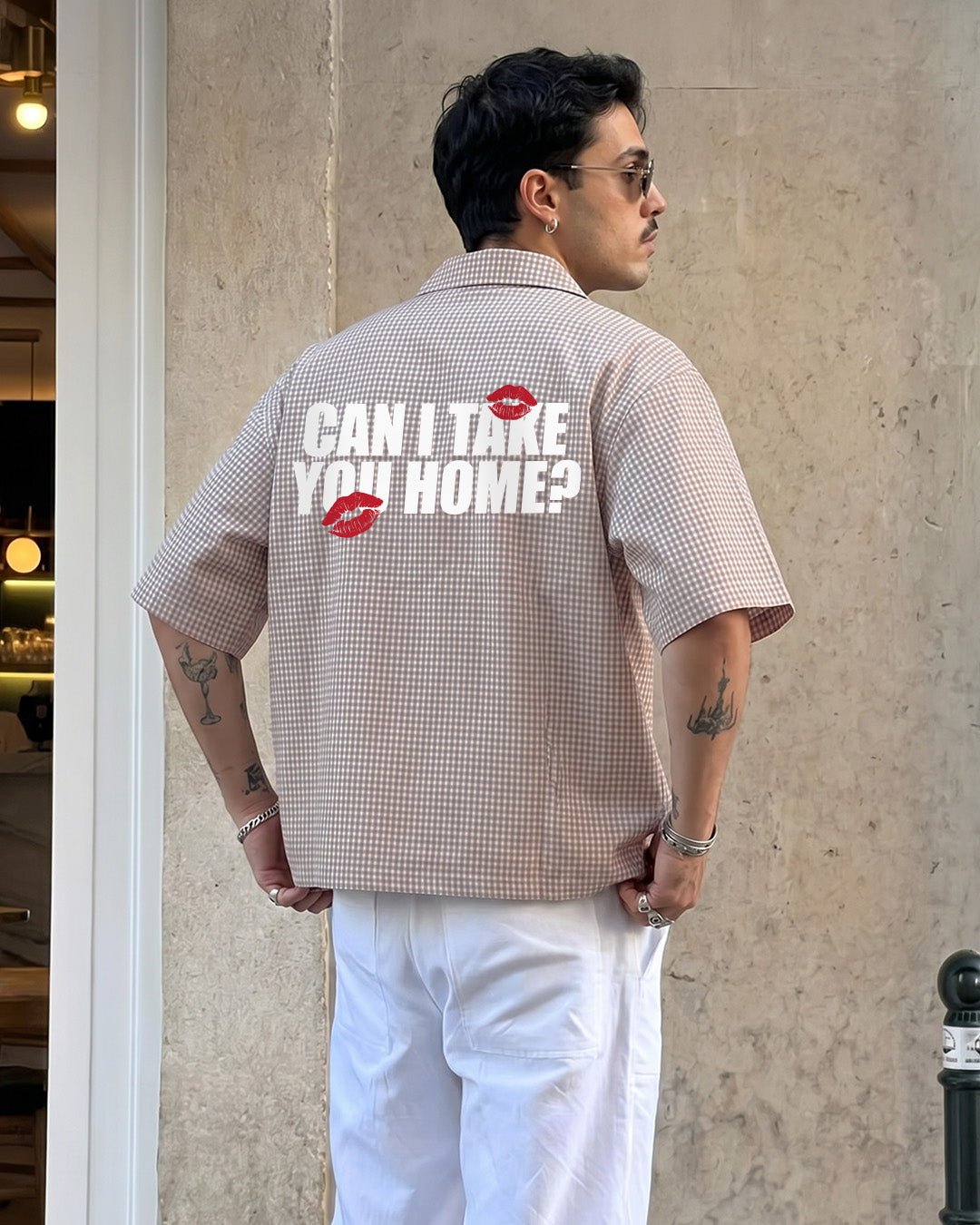 Home Checks Half Sleeve Shirt