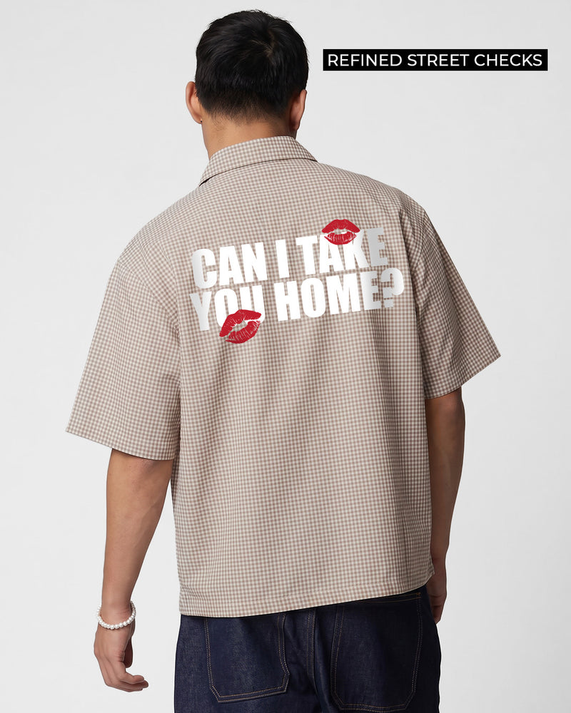 Home Checks Half Sleeve Shirt