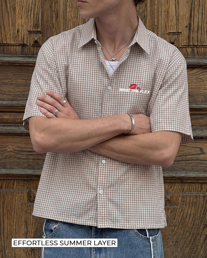 Home Checks Half Sleeve Shirt