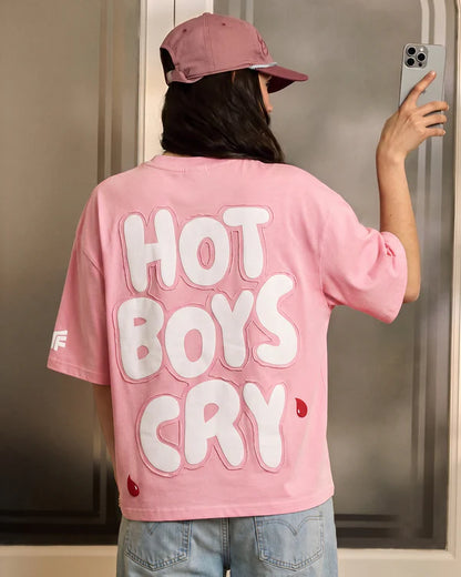 Hot Boys Cry Boxy-Fit T-shirt
