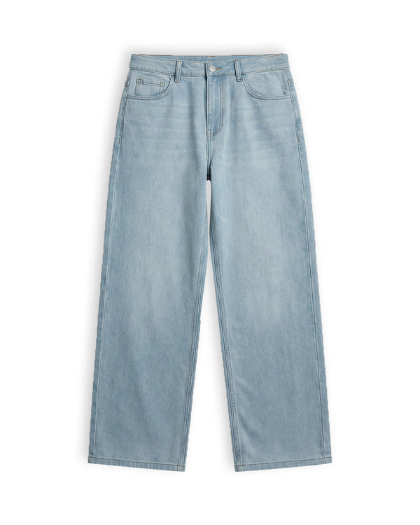 Ice Blue Straight Cut Jeans