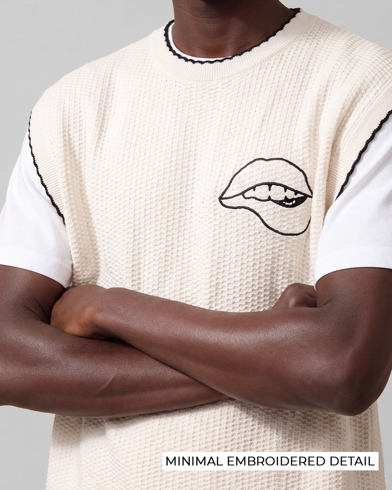 Bitter Lips Knit Vest