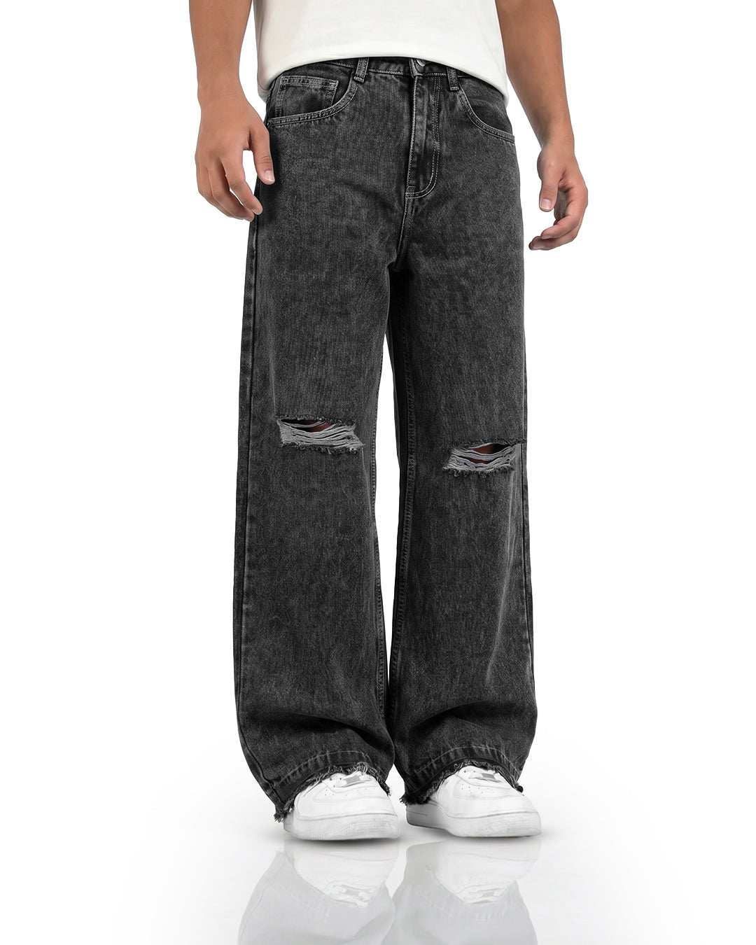 Lost Black Rugged Jeans
