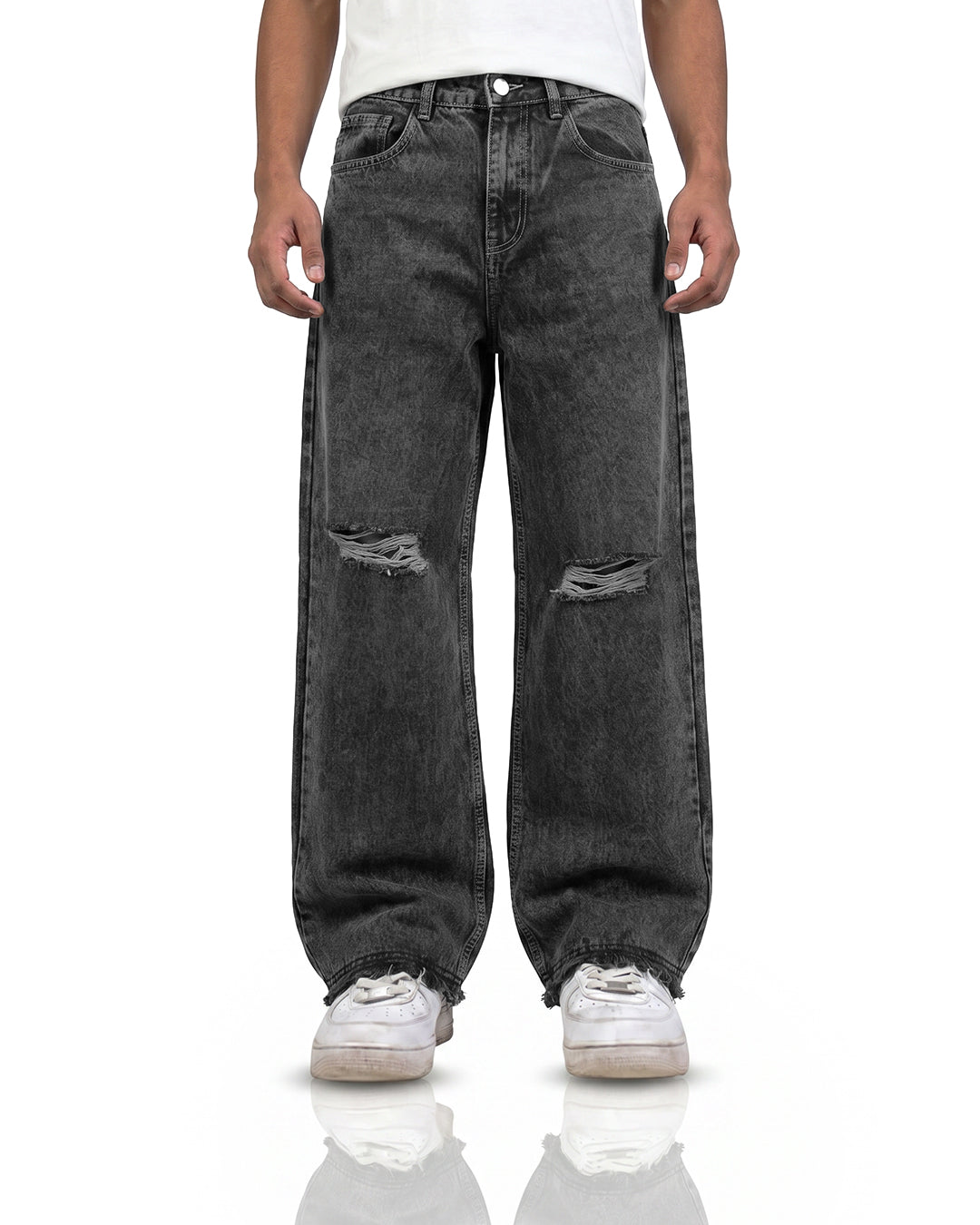 Lost Black Rugged Jeans