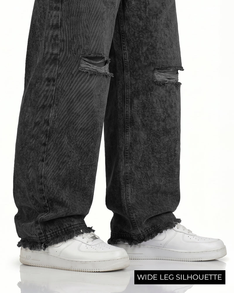 Lost Black Rugged Jeans