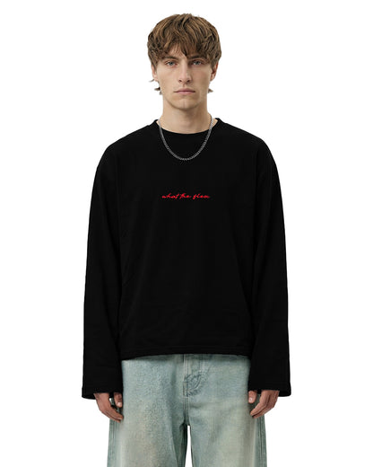 Manifested Full Sleeves Boxy-Fit T-shirt