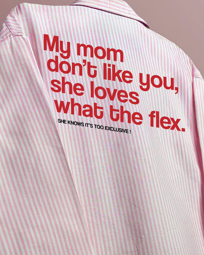 Mom's Choice Full Sleeves Striped Shirt