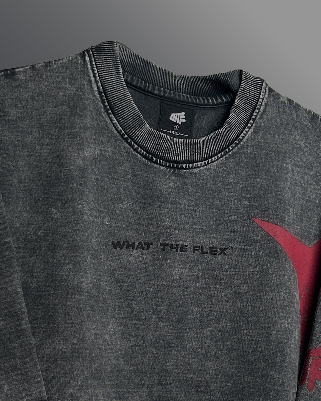 Maximus Travis Scott Acid Wash Boxy-Fit T-shirt