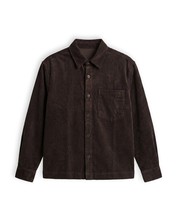 Mocha Corduroy Shirt