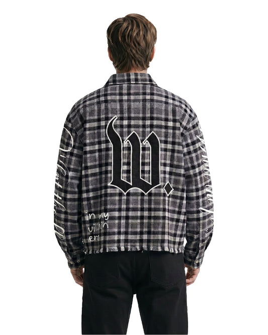 Villain Era Plaid Checks Shirt