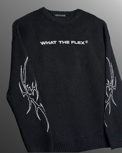 Night Born Full Sleeves Knit T-Shirt
