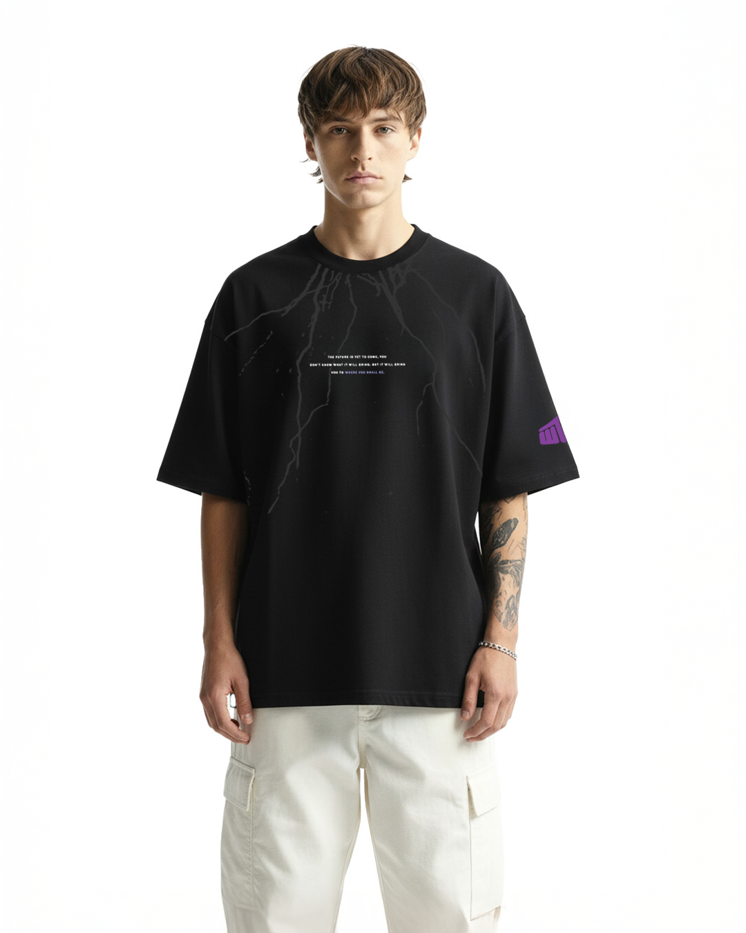 Nothing New Black Heavyweight T-shirt