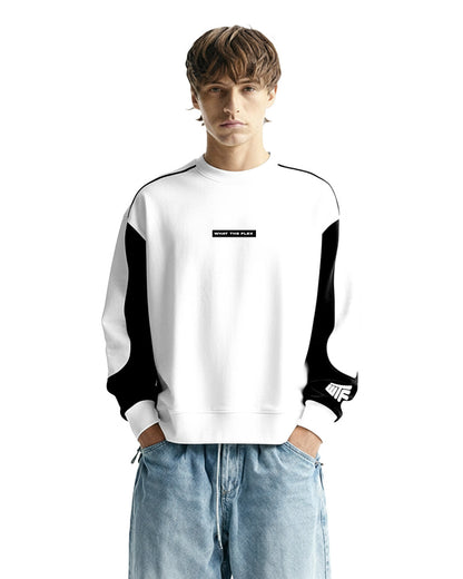 Paradise Oversized White Sweatshirt
